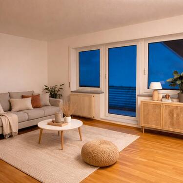 Foto - Schöne 2,5 Zimmerwohnung mit privatem Balkon, Aufzug und Stellpla