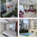 Foto - Moderne 3 Zimmer Wohnung in Alanya mit Meer- und Burgblick