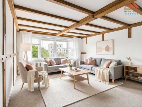 Foto - WohnungBürofläche in zentraler Lage von Cuxhaven – flexibel nutzbar mit Balkon & Wintergarten