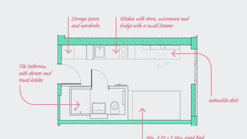 Foto - 1 Zimmer Etagenwohnung in Frankfurt am Main