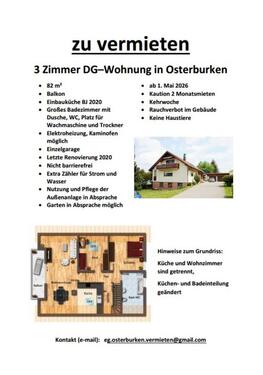 Foto - DG-Wohnung zu vermieten - 620,00&nbsp;EUR Kaltmiete, ca.&nbsp; 82,00&nbsp;m&sup2;