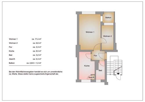 Foto - 2 Zimmer Etagenwohnung in Frankfurt (Oder)