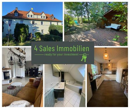 Foto - Maisonette 5-Raumwohnung mit Einbauküche, 3 Bäder, Kamin, Garten und 2 Pkw-Stellplätze