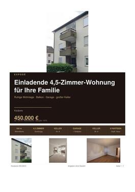 Foto - Einladende 4,5-Zimmer-Wohnung für Ihre Familie