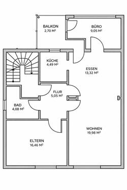 Foto - Bürstadt: Modern renovierte 4-Zimmer Wohnung mit Balkon