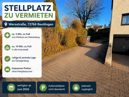 Foto - PKW Stellplatz zu vermieten - Top Lage am Klinikum (Werastraße)