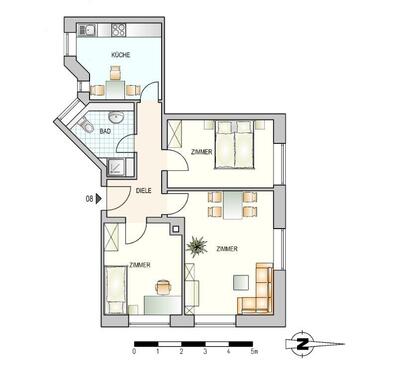 Foto - Erdgeschoßwohnung in Ulm zur Miete
