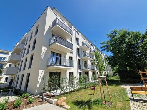 Foto - Stylische Neubauwohnung: 2 Zimmer, offener Wohnbereich & Balkon – Perfekt für Singles & Paare
