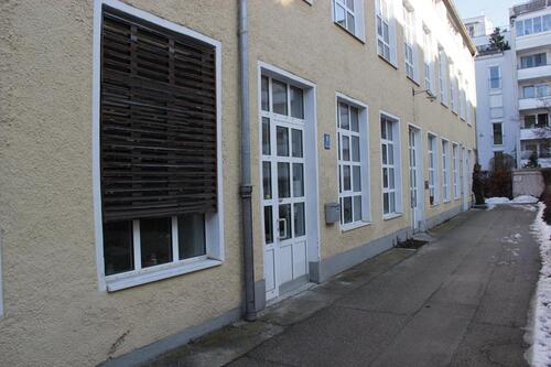 Foto - Arbeitsplatz in kreativer Werkstatt-Bürogemeinschaft in München