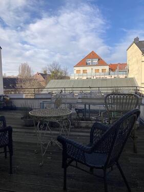 Foto - Möblierte Altbauwohnung mit großer Dachterrasse in Potsdam West