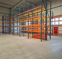 374m² große Lagerhalle mit Schwerlastregalen (unbeheizt!) in verkehrsgünstiger Lage zu vermieten! - Westoverledingen