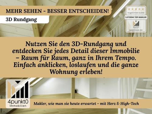 Foto - Dachgeschoßwohnung in Monheim zur Miete