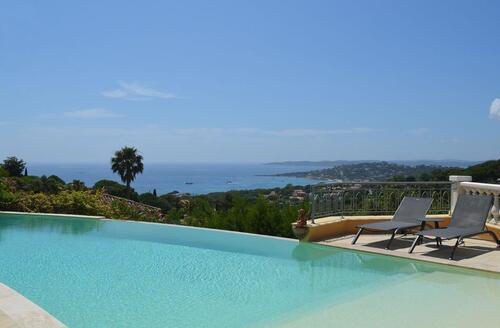 Foto - Ferienhaus in Sainte Maxime für 8 Personen mit Pool und Meerblick
