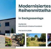 Modernisiertes Reihenmittelhaus | Privatverkauf - Gütersloh