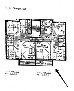 Foto - Etagenwohnung zur Miete in Nürnberg
