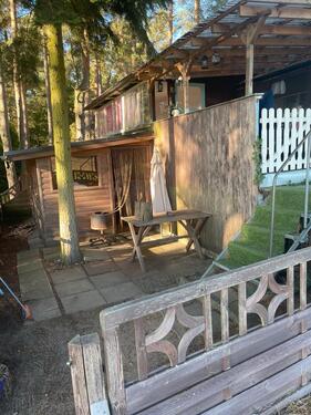 Foto - Campinghütte mit Anbau in LohmenGarden