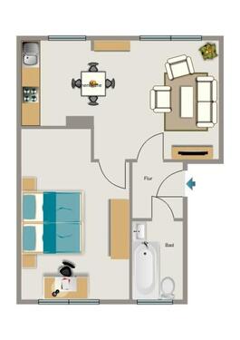Foto - 1.5 Zimmer Etagenwohnung zur Miete in Bochum