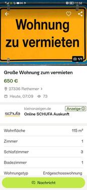 Foto - NICHT MIETEN!! - 650,00&nbsp;EUR Kaltmiete, ca.&nbsp; 115,00&nbsp;m&sup2;