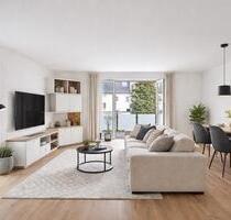 Möblierte 2-Zimmer-Wohnung mit Balkon und Einbauküche - Frankfurt am Main Sindlingen