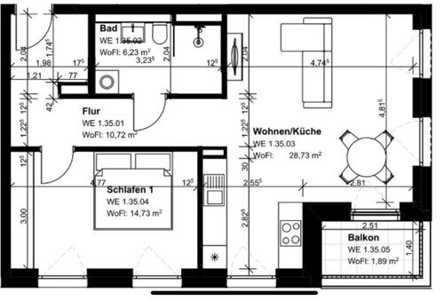 Foto - Etagenwohnung zur Miete in Ahrensburg