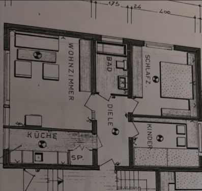 Foto - Erdgeschosswohnung - 500,00 EUR Kaltmiete,