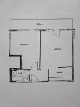 Foto - 2-Zimmer-Wohnung zur Miete in der Speyerer Straße, Frankfurt