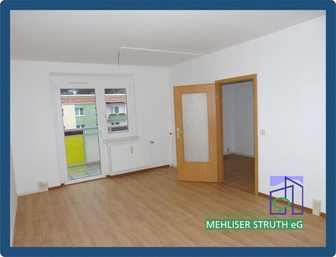 Foto - Zweiraumwohnung im Erdgeschoss mit großem Balkon