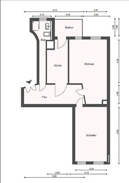 Foto - 2.5 Zimmer Etagenwohnung in Leipzig