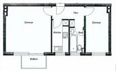 Foto - 2 Zimmer Etagenwohnung zur Miete in Berlin