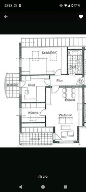 Foto - 3 Zimmer Dachgeschoßwohnung zur Miete in Dresden