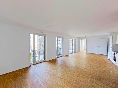 Foto - Moderne 2-Zimmer-Wohnung mit EBK und BALKON im Neubauquartier 'Großherzog Friedrich Höfe'
