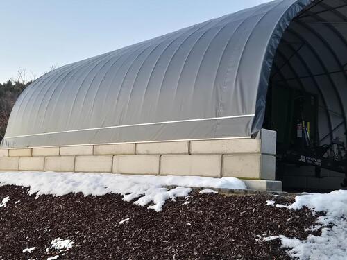 Foto - UnterstellplatzRundballenlagerErntelagerHeulager