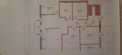 Foto - stilvolle 4 - Zimmer - Dachgeschosswohnung mit hoher Sichtdecke