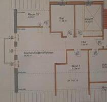 stilvolle 4 - Zimmer - Dachgeschosswohnung mit hoher Sichtdecke - Ergoldsbach Langenhettenbach