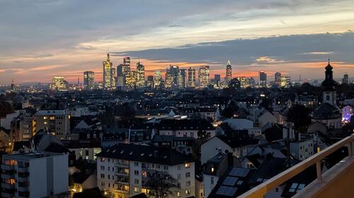 Foto - 2–Zi-Wohnung, Frankfurt-Bornheim, 11.OG Südseite, 63,5m², saniert