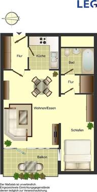 Foto - 1 Zimmer Etagenwohnung zur Miete in Ratingen