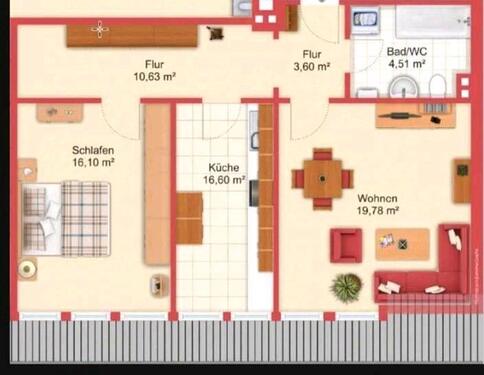 Foto - Sanierte 2- Zimmerwohnung Obergünzburg Wohnung mieten