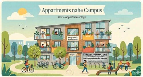 Foto - neuwertige u. voll vermietete Appartmentanlage nahe Uni SB