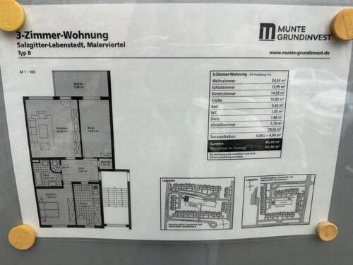 Foto - Etagenwohnung zur Miete in Salzgitter