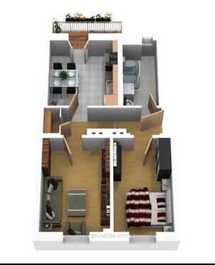 Foto - 2 Zimmer Etagenwohnung zur Miete in Magdeburg