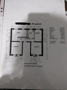 Foto - Wohnung, 77qm - 834,00&nbsp;EUR Kaltmiete, ca.&nbsp; 77,00&nbsp;m&sup2;