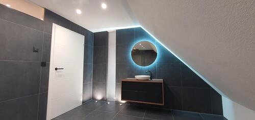 Foto - offene Loftwohnung mit Einbauküche