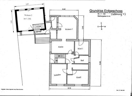 Foto - 5 Zimmer Etagenwohnung zur Miete in Mandelbachtal
