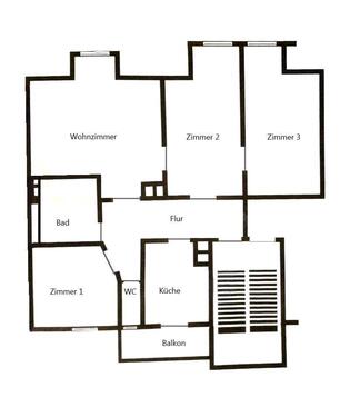 Foto - 4 Zimmer Maisonettenwohnung zur Miete in Nürnberg