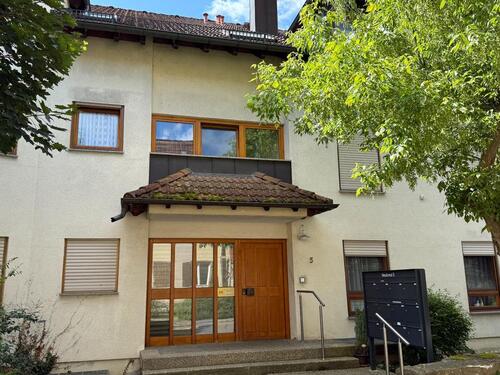 Foto - Attraktive 1-Zimmer-Souterrain-Wohnung mit Terrasse in Schrozberg