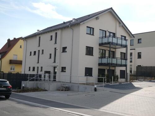 Foto - 2-Zimmer-Wohnung Würzburg-Heidingsfeld, Neubau, WB-Schein EOF III erforderlich