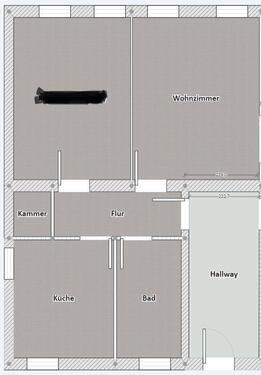 Foto - 2 Zimmer Hochparterre zur Miete in Hennigsdorf