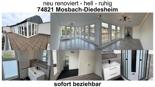 Foto - Exklusives 1-Zimmer-Penthouse mit Dachterrasse