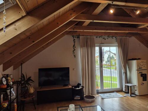 Foto - 2-Zimmer-Wohnung mit Sichtdachstuhl in Bad Höhenstadt