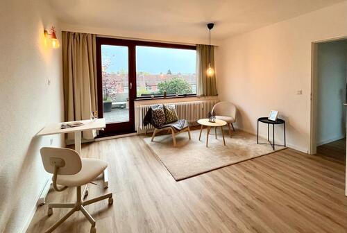 Foto - möblierte 1-Zimmer-Wohnung (72 qm) mit Dachterrasse - ab sofort